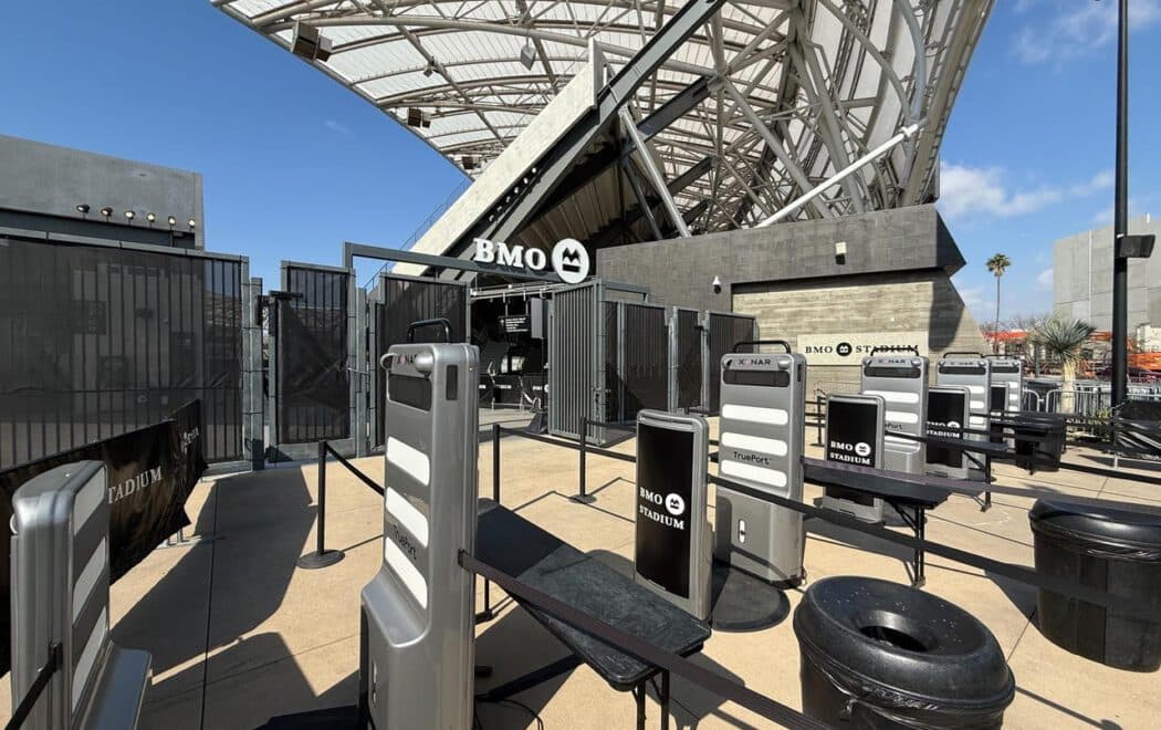 Xonar debuts new security scanners at BMO Stadium